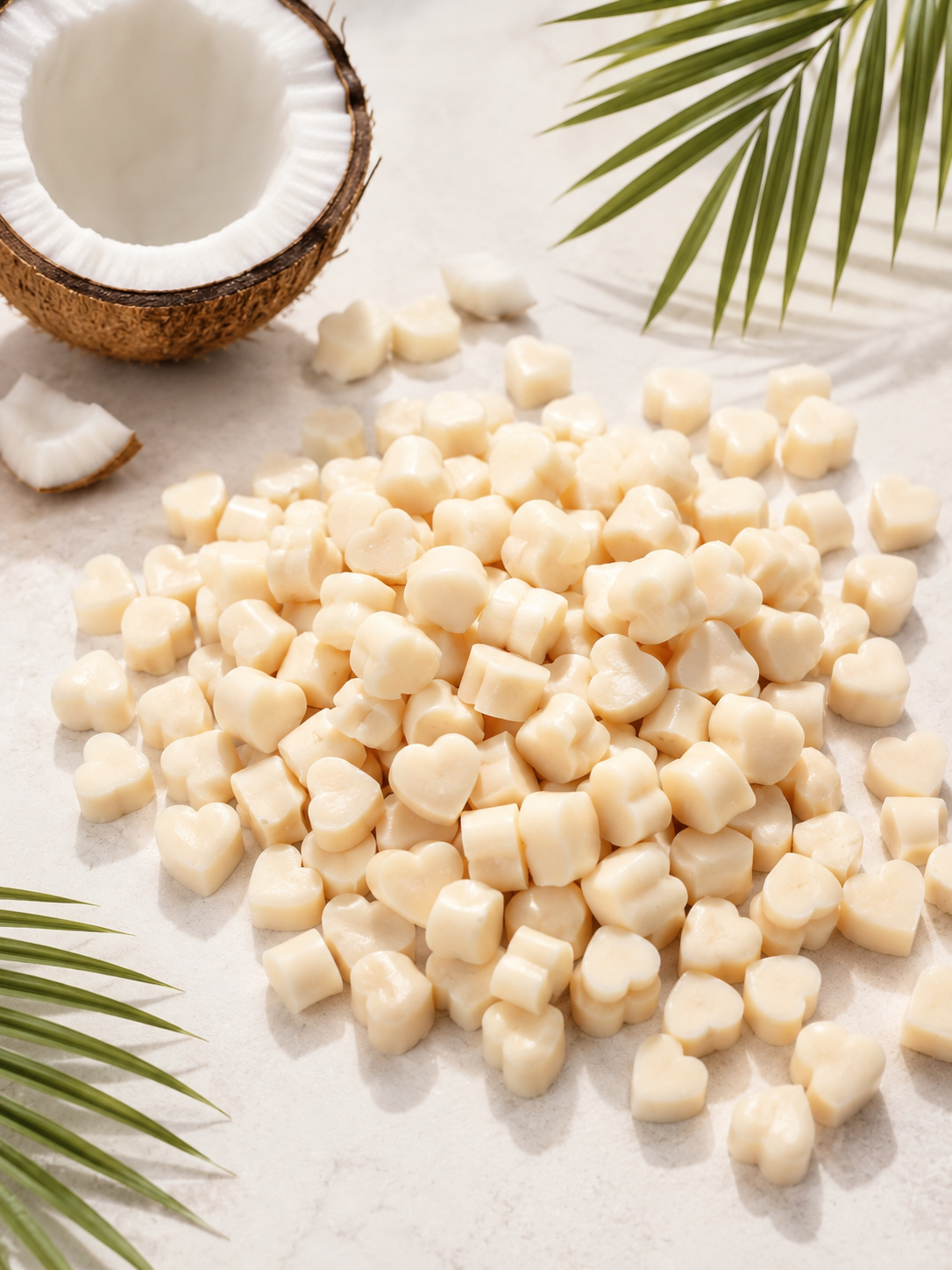 Adoria Wax Hearts-Coconut Paradise