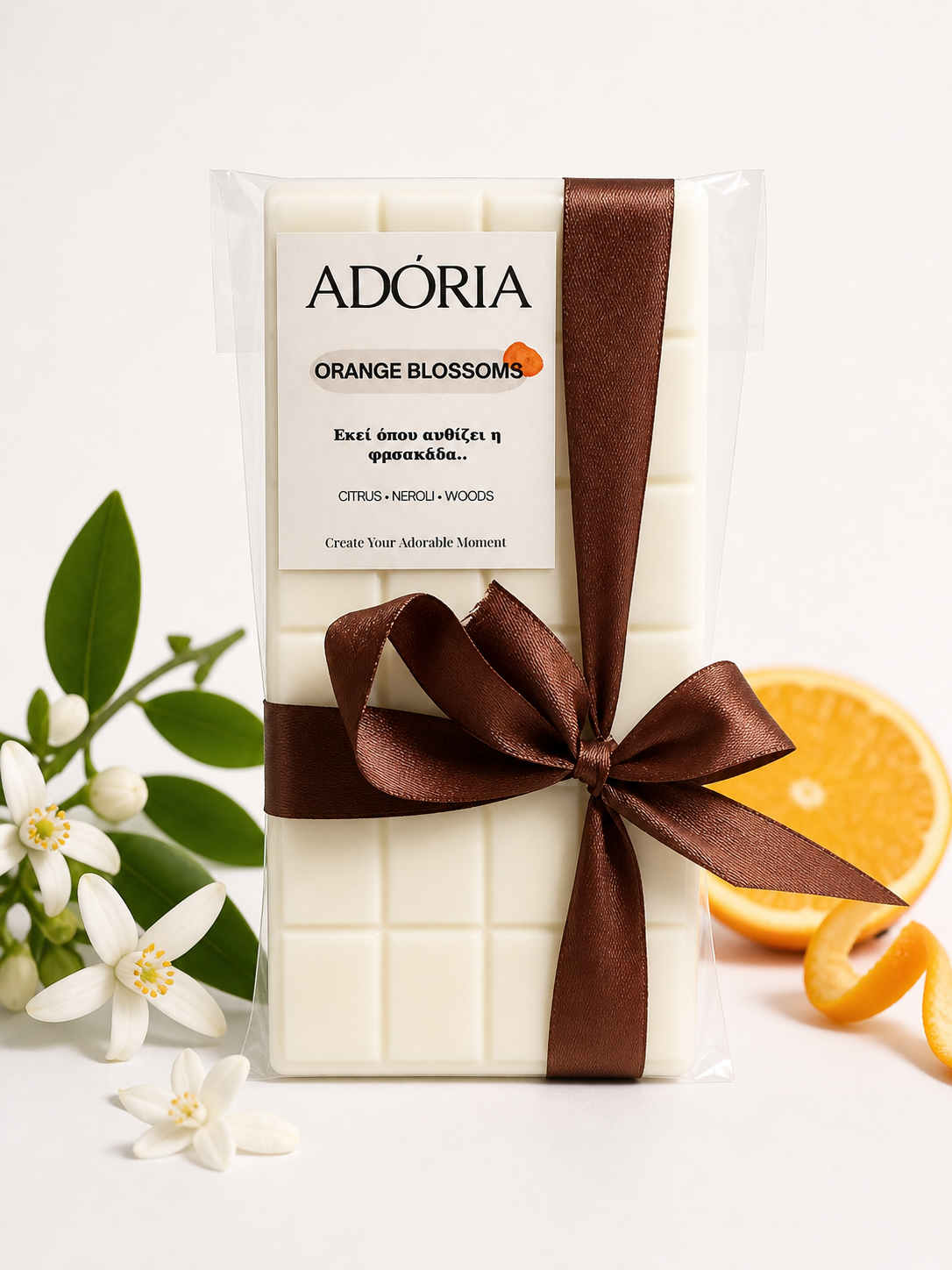 Adoria - Orange Blossoms Wax Bar🍊
