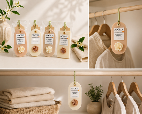 ADORIA 2σε1 Αρωματικό ντουλάπας – Orange Blossoms