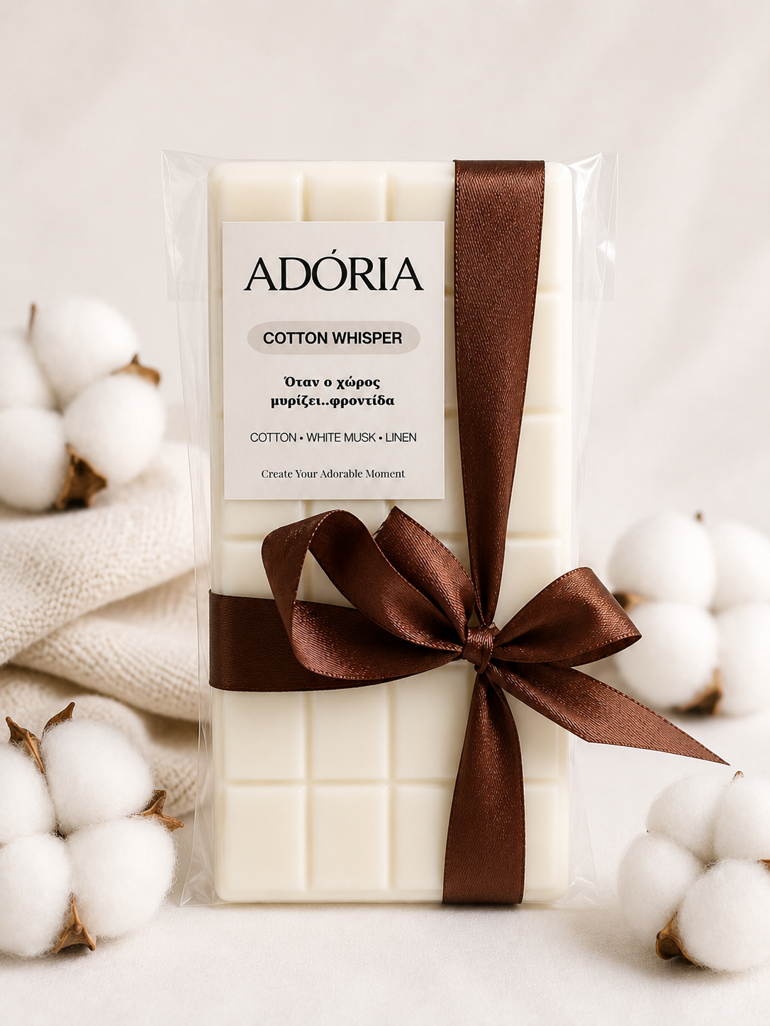 Adoria - Cotton Whisper Wax Bar
