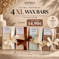 4 XL Wax Bars Γνωριμίας + Mystery Gift 🎁